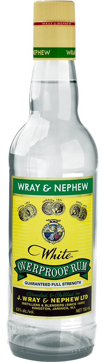 Buy J Wray & Nephew White Overproof Rum 750ml